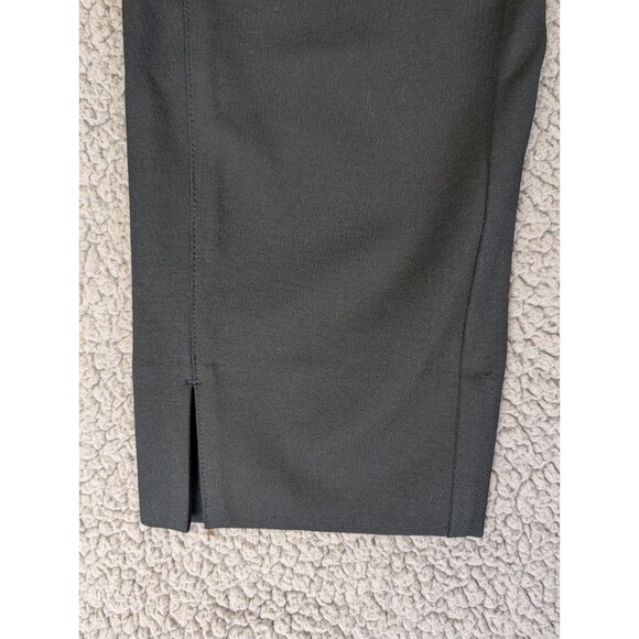 J Jill Women's Pants Ponte Slim Leg Size Medium Black Pull On Stretch Basics - Picture 2 of 11